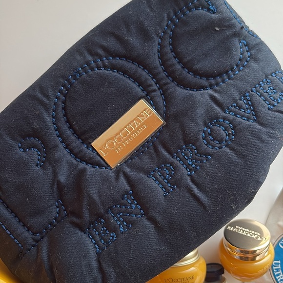 27 LOT Huge L’occitane Products Cream Eyes Almond Oil Bag shampoo NEW - Picture 11 of 11